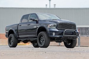 Ram 1500 Classic Mesh Grille - Rough Country - Mesh Pattern - Black - '19-'23